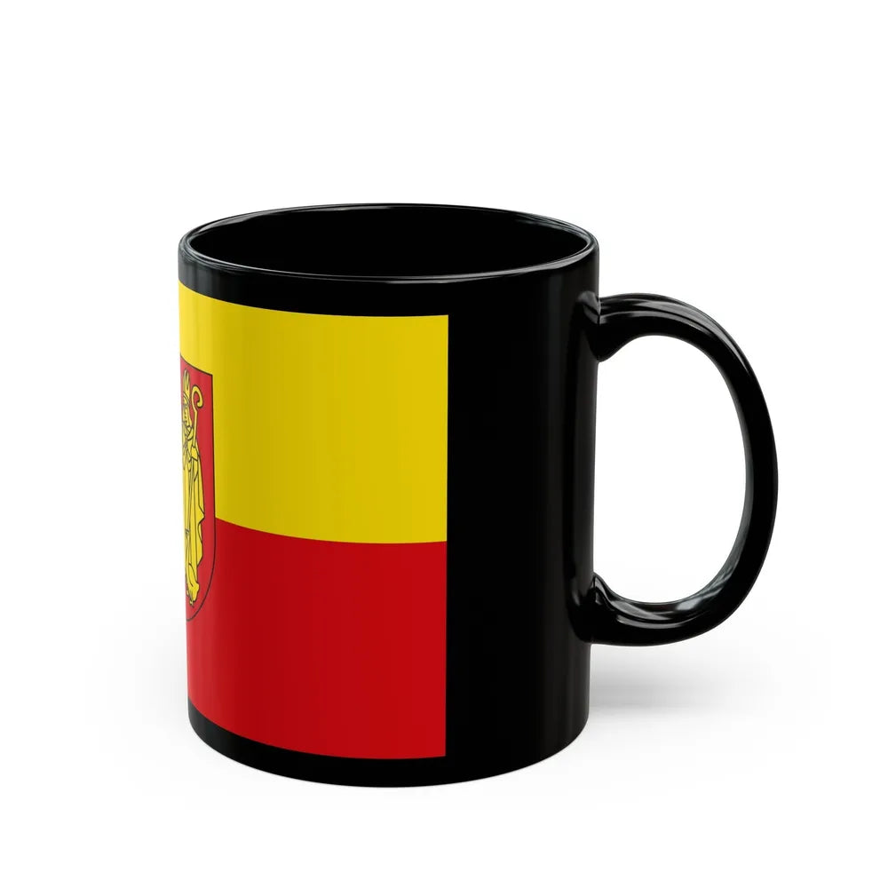 Flag of Coesfeld Germany - Black Coffee Mug-Go Mug Yourself