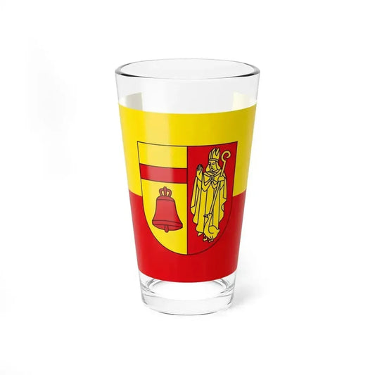 Flag of Coesfeld Germany - Pint Glass 16oz 16oz - Go Mug Yourself