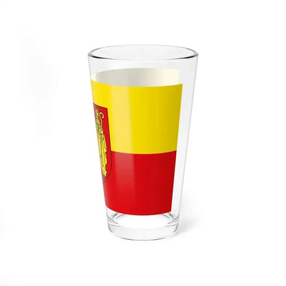 Flag of Coesfeld Germany - Pint Glass 16oz - Go Mug Yourself