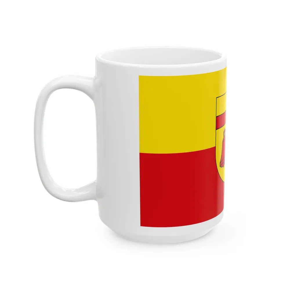 Flag of Coesfeld Germany - White Coffee Mug-Go Mug Yourself