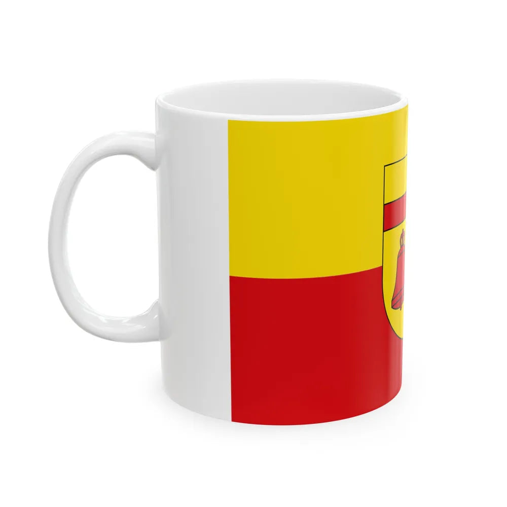 Flag of Coesfeld Germany - White Coffee Mug-Go Mug Yourself