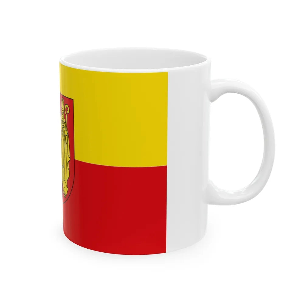 Flag of Coesfeld Germany - White Coffee Mug-Go Mug Yourself