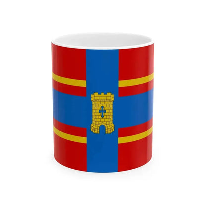 Flag of Coevorden (Netherlands) White Coffee Mug 11oz - Go Mug Yourself