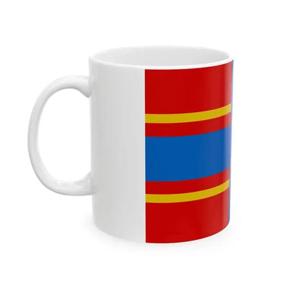 Flag of Coevorden (Netherlands) White Coffee Mug - Go Mug Yourself