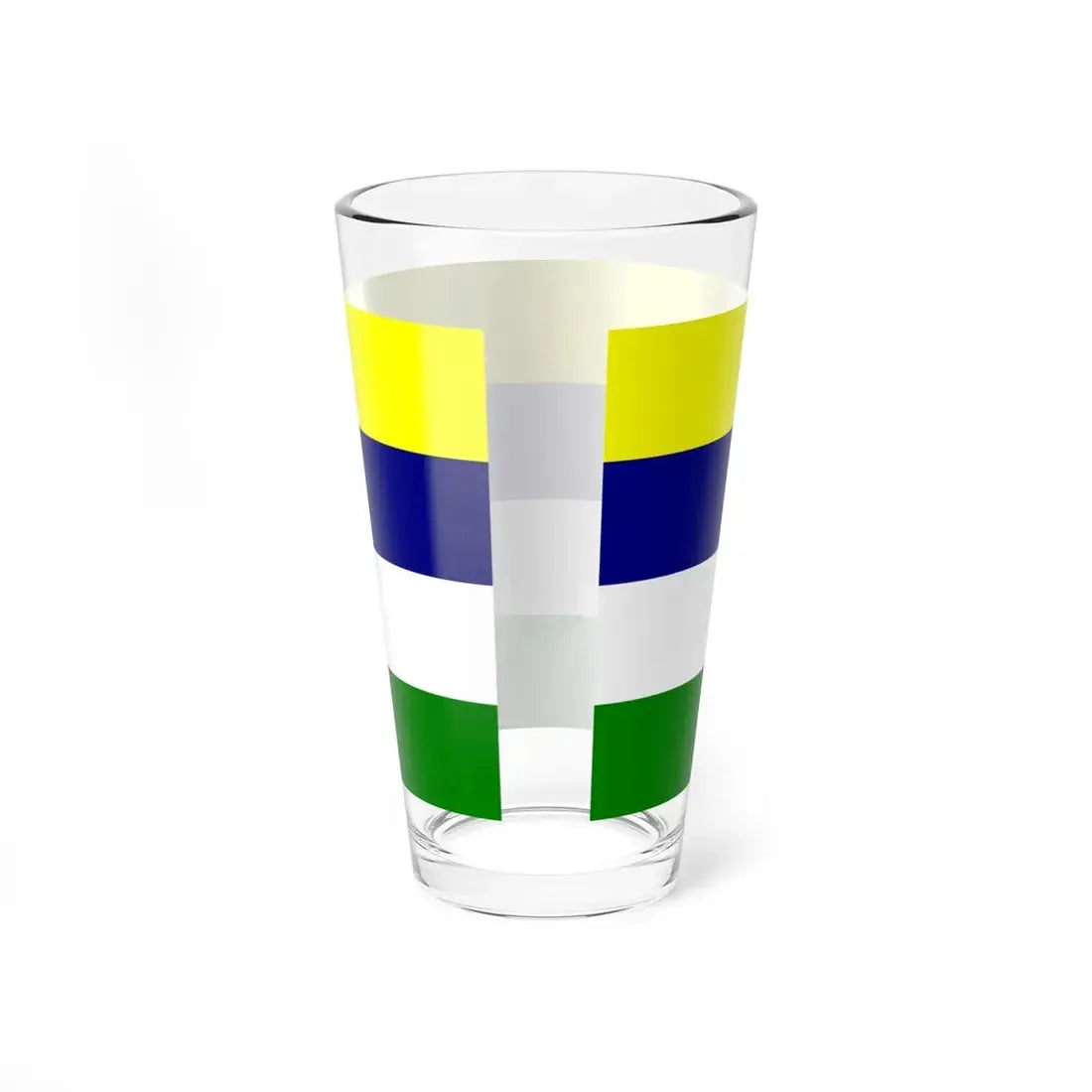 Flag of Colimes (Ecuador) Pint Glass 16oz - Go Mug Yourself