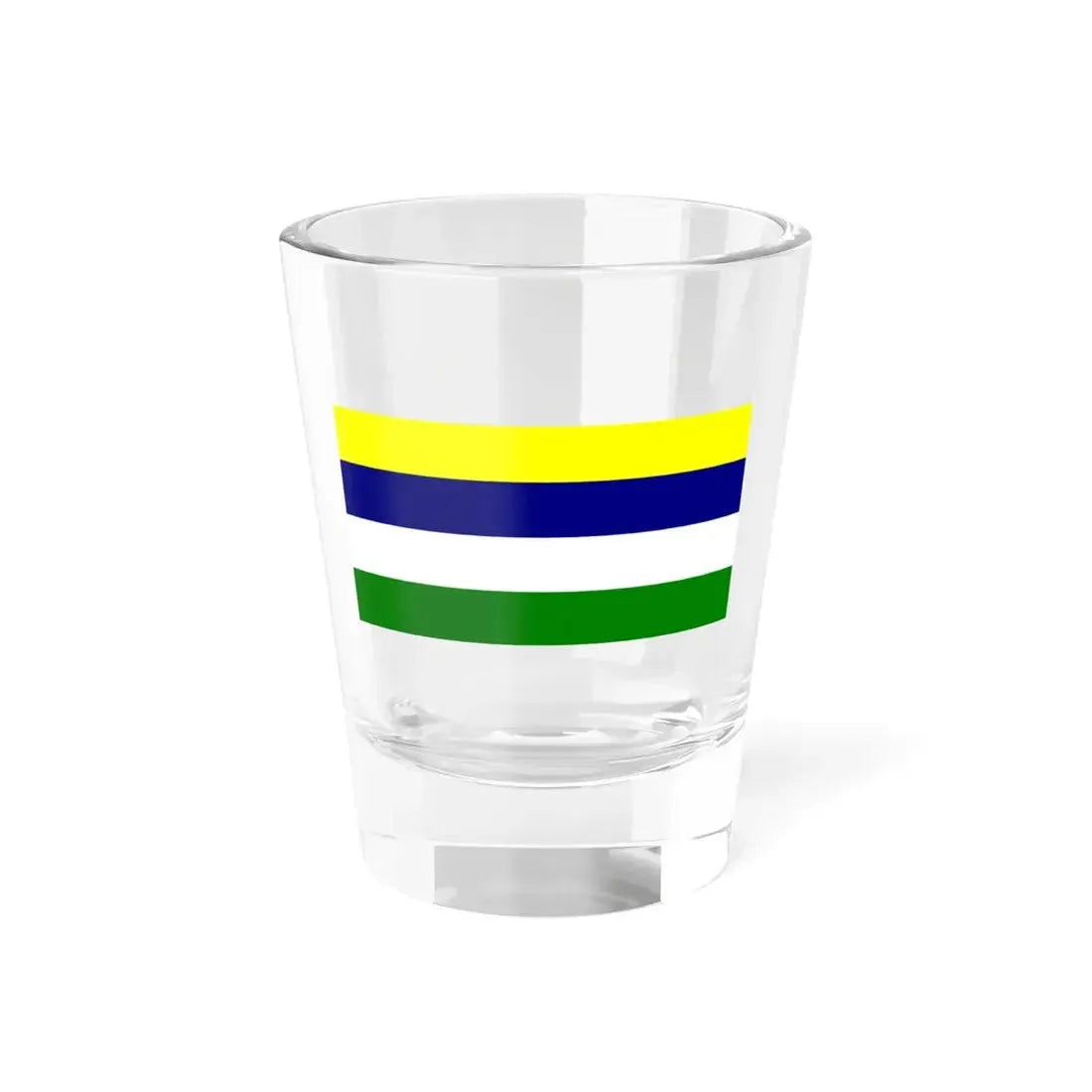 Flag of Colimes (Ecuador) Shot Glass 1.5oz 1.5oz - Go Mug Yourself