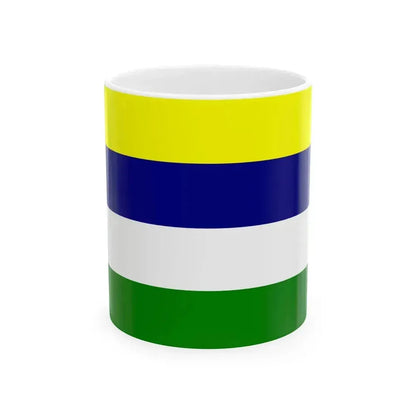 Flag of Colimes (Ecuador) White Coffee Mug 11oz - Go Mug Yourself