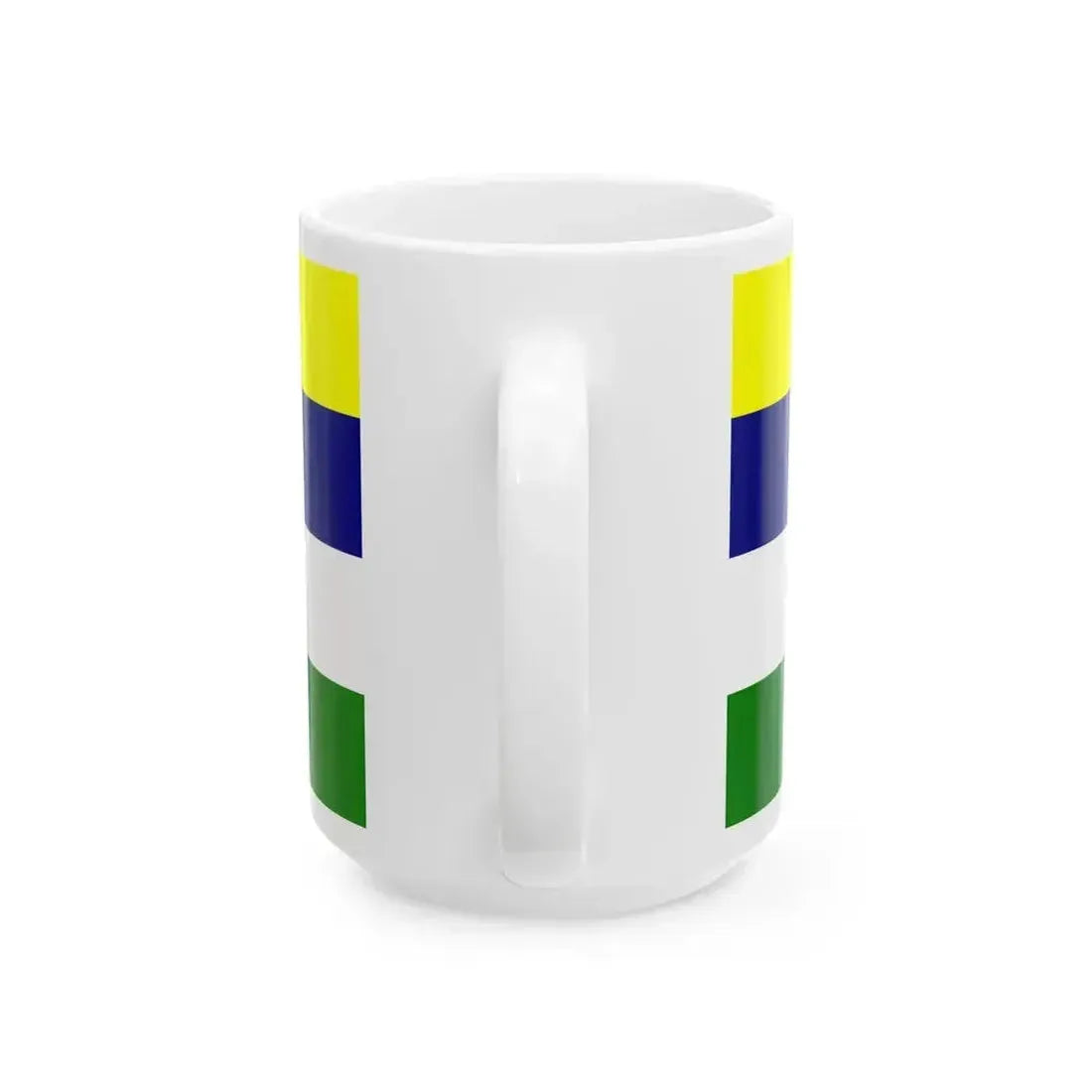 Flag of Colimes (Ecuador) White Coffee Mug - Go Mug Yourself