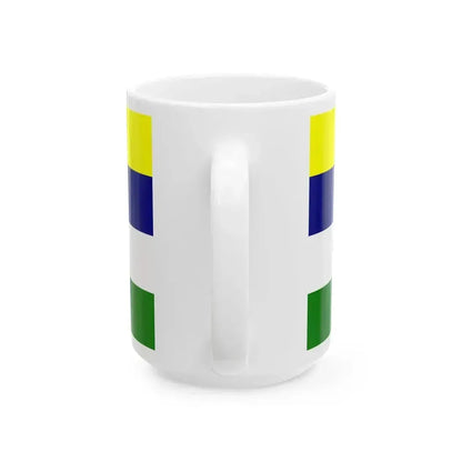 Flag of Colimes (Ecuador) White Coffee Mug - Go Mug Yourself