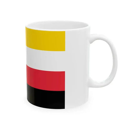 Flag of Colla people in Chile (Chile) White Coffee Mug - Go Mug Yourself