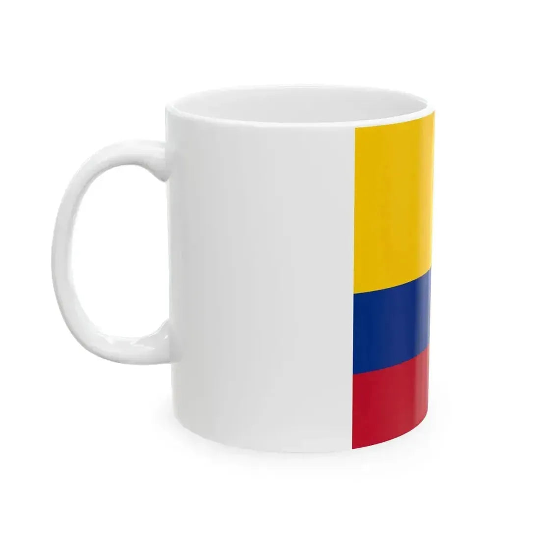 Flag of Colombia 1-1 (Colombia) White Coffee Mug - Go Mug Yourself
