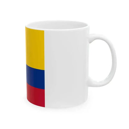 Flag of Colombia 1-1 (Colombia) White Coffee Mug - Go Mug Yourself