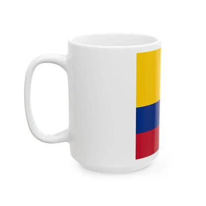 Flag of Colombia 1-1 (Colombia) White Coffee Mug - Go Mug Yourself