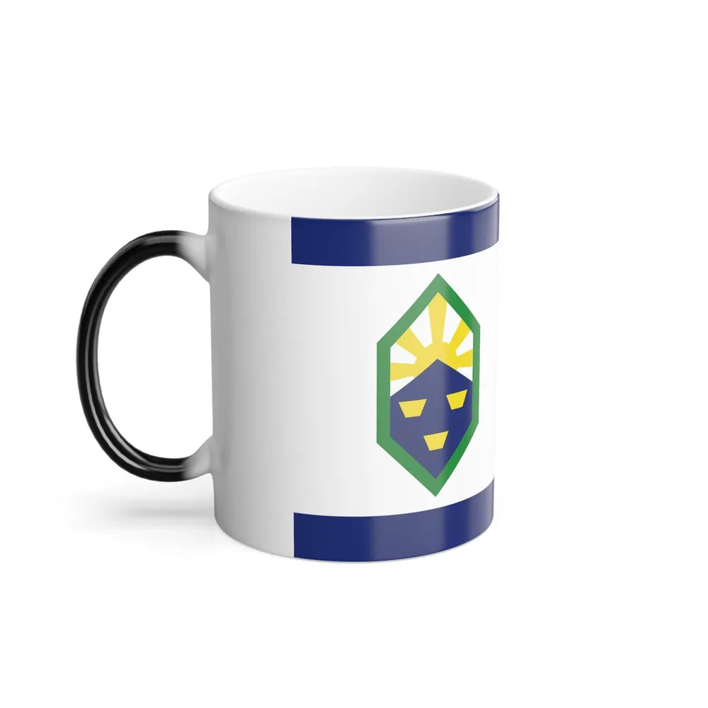 Flag of Colorado Springs, Colorado - Color Changing Coffee Mug-Go Mug Yourself