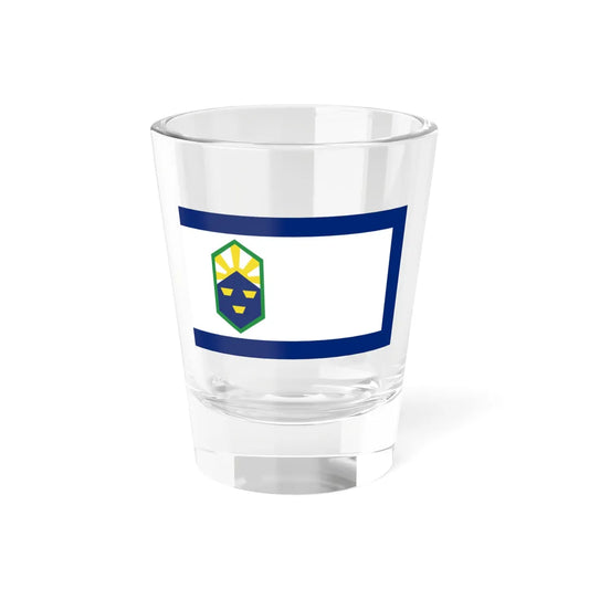 Flag of Colorado Springs Colorado (United States) Shot Glass 1.5oz 1.5oz - Go Mug Yourself