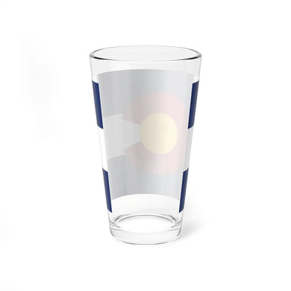 Flag of Colorado (United States) Pint Glass 16oz - Go Mug Yourself