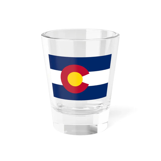 Flag of Colorado (United States) Shot Glass 1.5oz 1.5oz - Go Mug Yourself