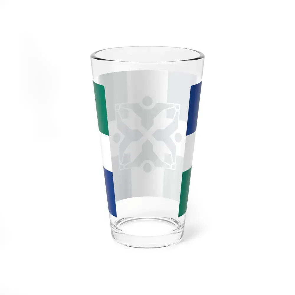 Flag of Columbia, Missouri - Pint Glass 16oz - Go Mug Yourself