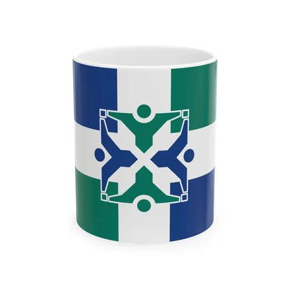 Flag of Columbia Missouri (United States) White Coffee Mug 11oz - Go Mug Yourself
