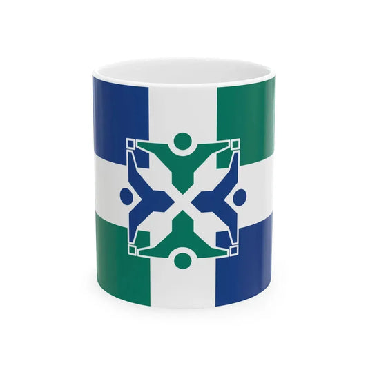 Flag of Columbia Missouri (United States) White Coffee Mug 11oz - Go Mug Yourself