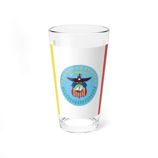 Flag of Columbus, Ohio - Pint Glass 16oz 16oz - Go Mug Yourself