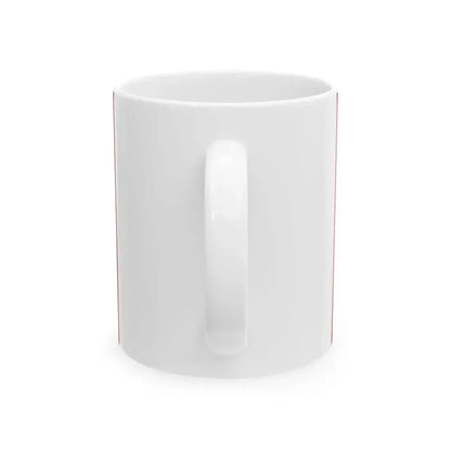 Flag of Comacchio (Italy) White Coffee Mug - Go Mug Yourself