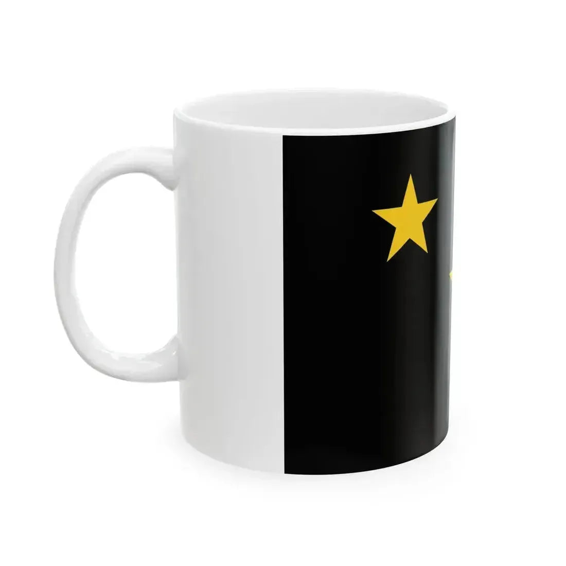 Flag of commander general of the MVSN (Italy) White Coffee Mug - Go Mug Yourself