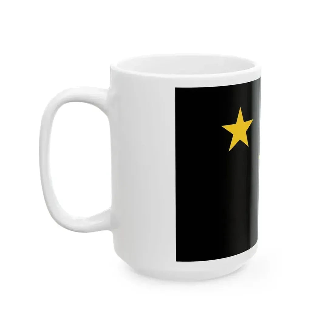 Flag of commander general of the MVSN (Italy) White Coffee Mug - Go Mug Yourself