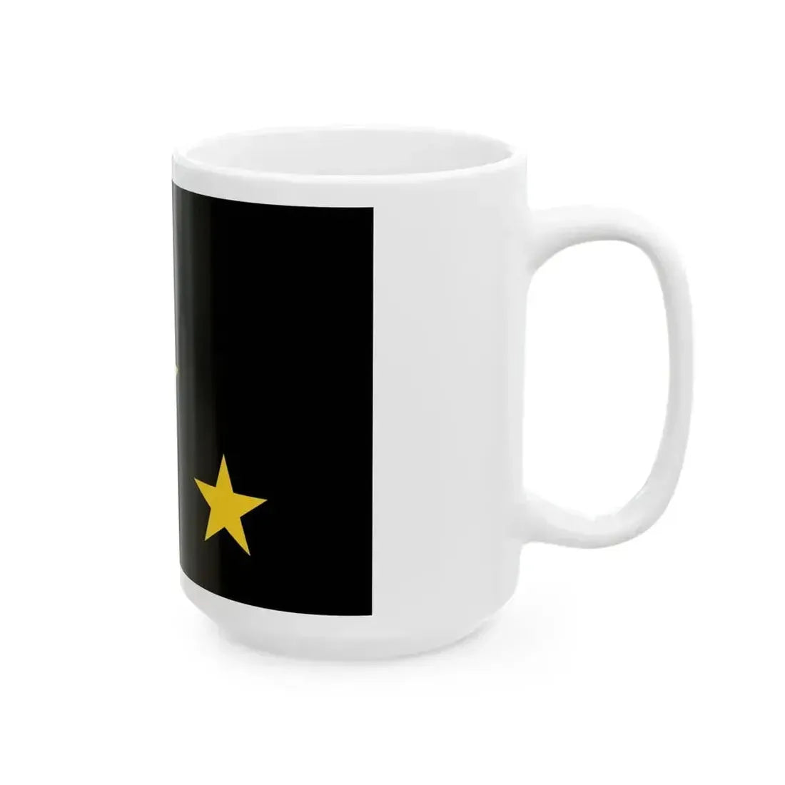 Flag of commander general of the MVSN (Italy) White Coffee Mug - Go Mug Yourself