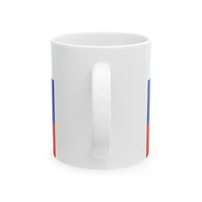 Flag of Commander-in-chief of Russia (Russia) White Coffee Mug - Go Mug Yourself