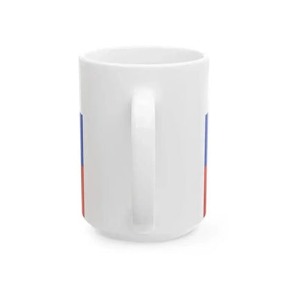 Flag of Commander-in-chief of Russia (Russia) White Coffee Mug - Go Mug Yourself
