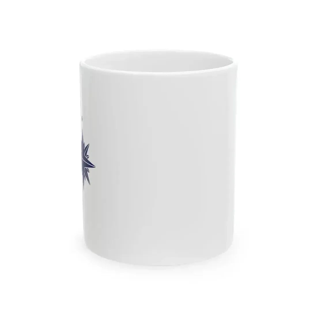 Flag of Commander Japan Coast Guard (Japan) White Coffee Mug 11oz - Go Mug Yourself