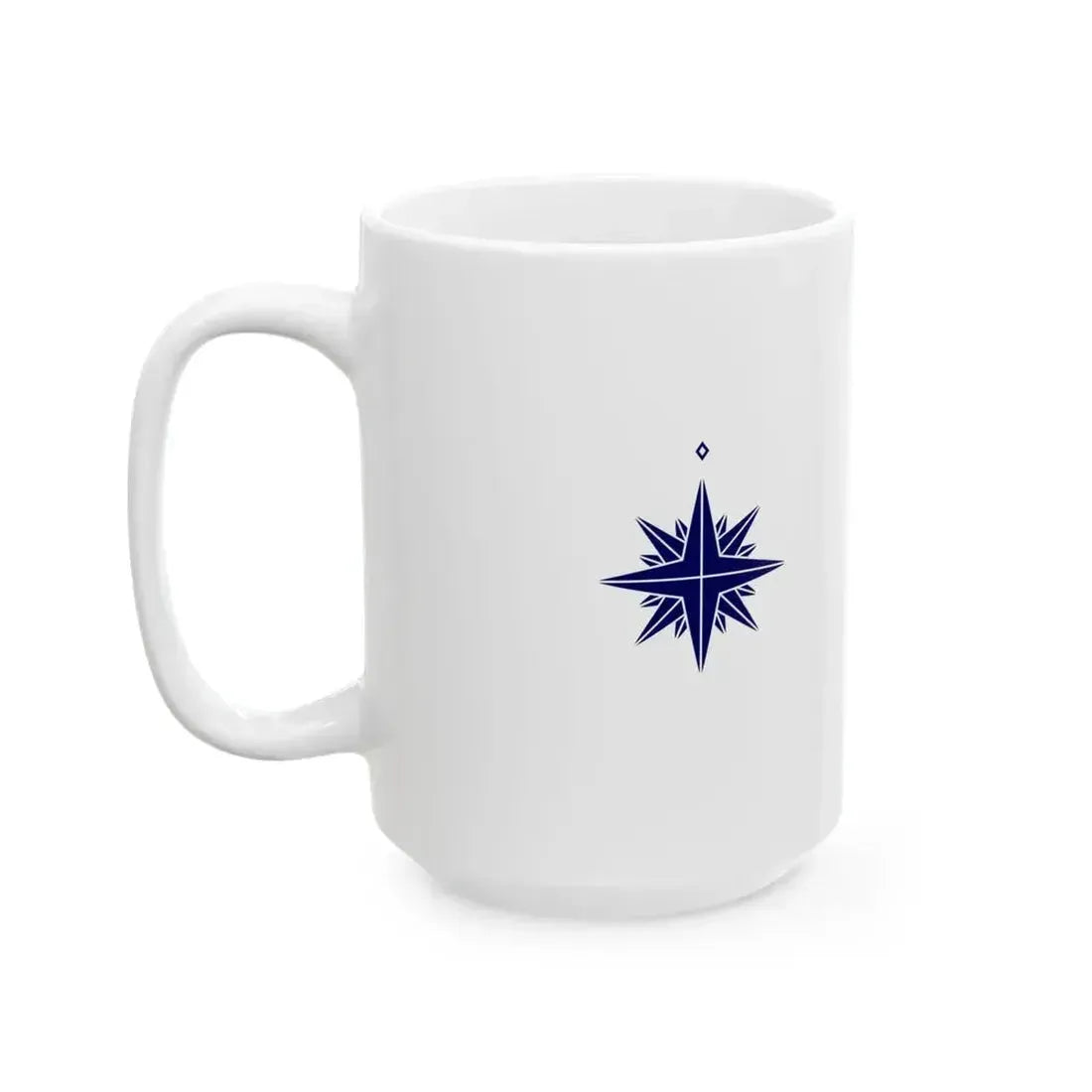 Flag of Commander Japan Coast Guard (Japan) White Coffee Mug - Go Mug Yourself