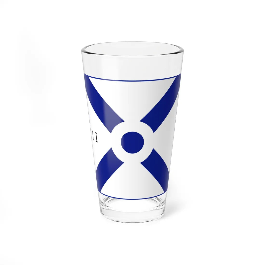 Flag of Commander of Civil Aviation Greece (Greece) Pint Glass 16oz 16oz - Go Mug Yourself