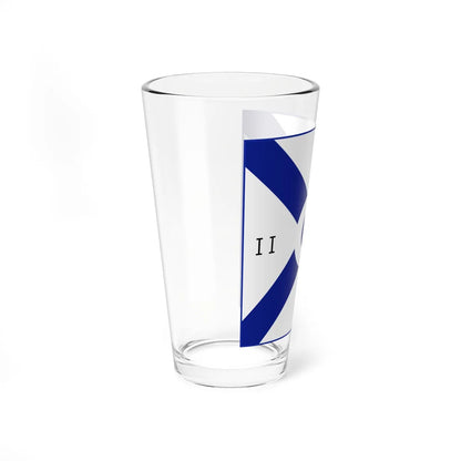 Flag of Commander of Civil Aviation Greece (Greece) Pint Glass 16oz - Go Mug Yourself