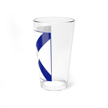 Flag of Commander of Civil Aviation Greece (Greece) Pint Glass 16oz - Go Mug Yourself