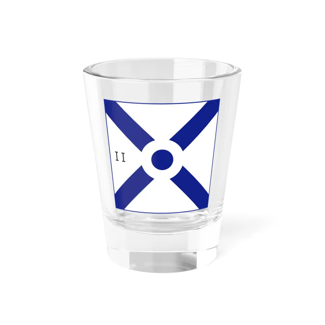 Flag of Commander of Civil Aviation Greece (Greece) Shot Glass 1.5oz 1.5oz - Go Mug Yourself