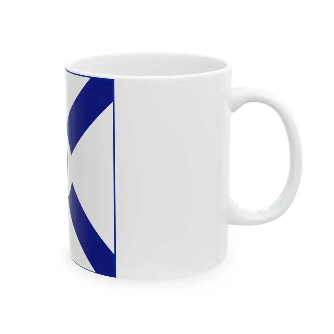 Flag of Commander of Civil Aviation Greece (Greece) White Coffee Mug - Go Mug Yourself