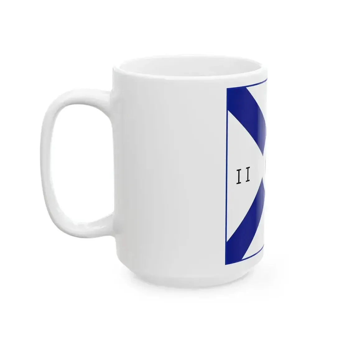 Flag of Commander of Civil Aviation Greece (Greece) White Coffee Mug - Go Mug Yourself