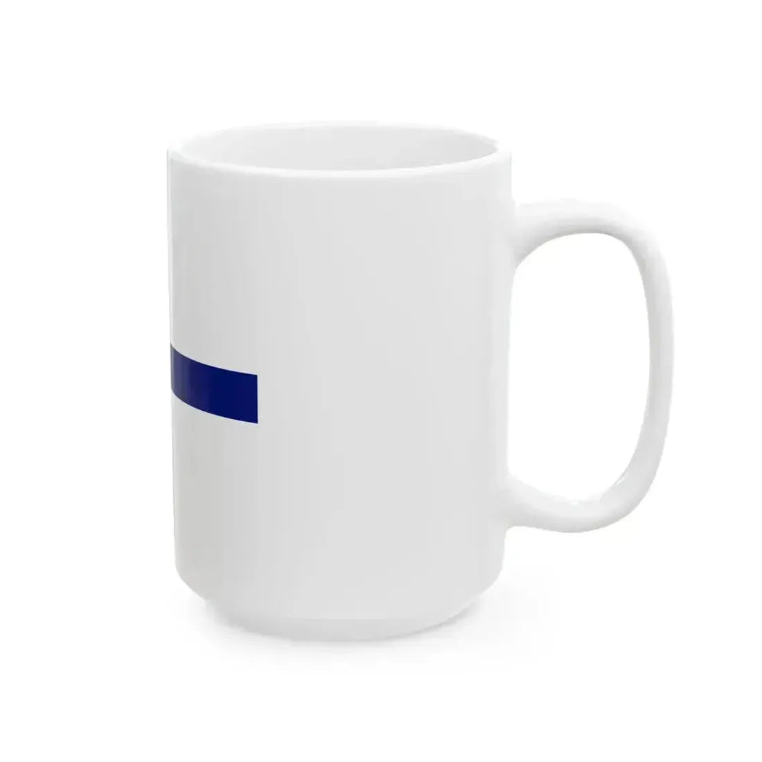 Flag of Commander of the Armed Forces in Independent State of Croatia (Croatia) White Coffee Mug - Go Mug Yourself