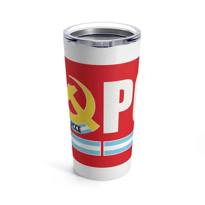 Flag of Communist Party Extraordinary Congress PCCE - Tumbler 20oz - Go Mug Yourself