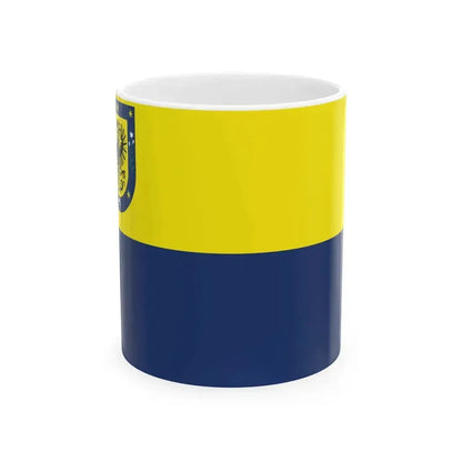 Flag of Concepcion Chile (Chile) White Coffee Mug 11oz - Go Mug Yourself