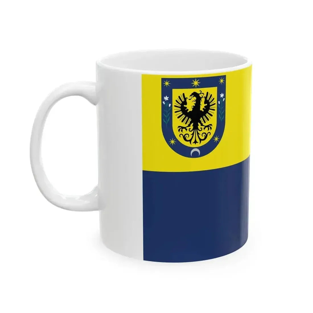 Flag of Concepcion Chile (Chile) White Coffee Mug - Go Mug Yourself