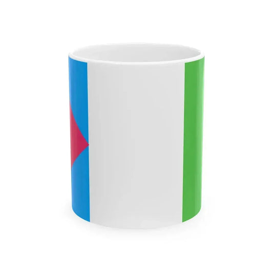 Flag of Condorcanqui (Peru) White Coffee Mug 11oz - Go Mug Yourself