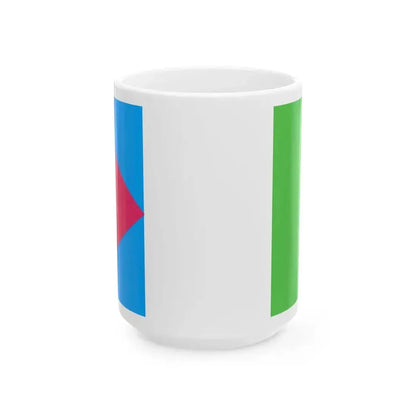 Flag of Condorcanqui (Peru) White Coffee Mug 15oz - Go Mug Yourself