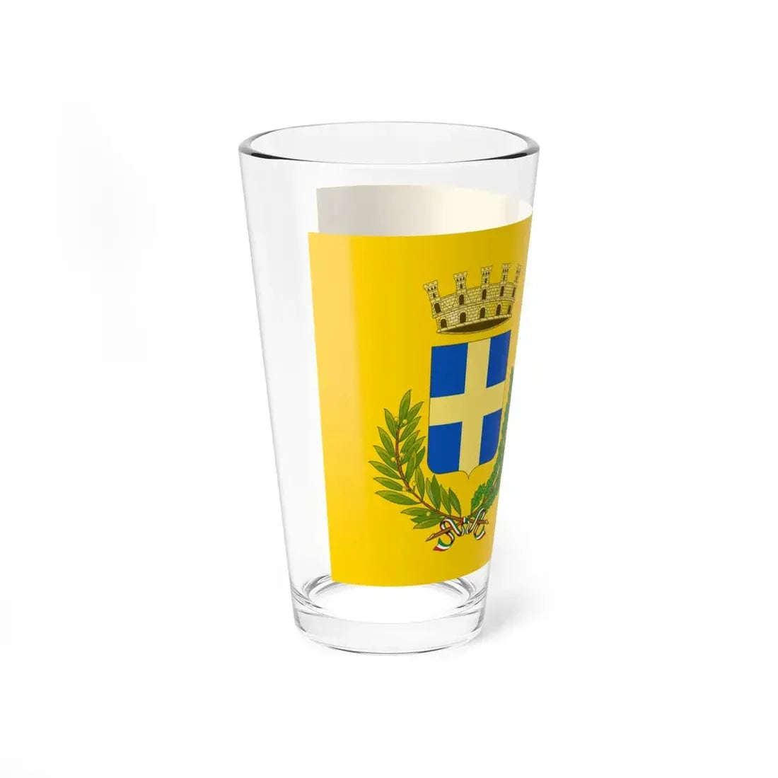 Flag of Conegliano (Italy) Pint Glass 16oz - Go Mug Yourself