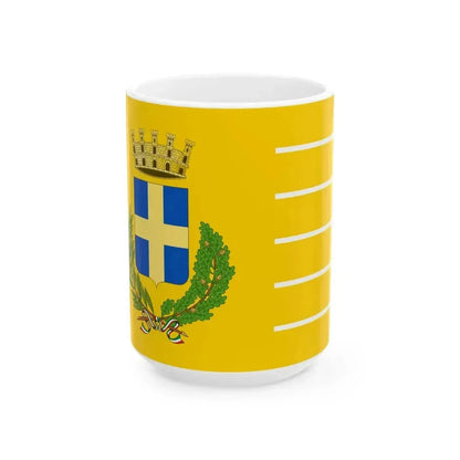Flag of Conegliano (Italy) White Coffee Mug 15oz - Go Mug Yourself