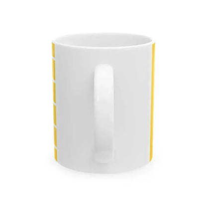 Flag of Conegliano (Italy) White Coffee Mug - Go Mug Yourself