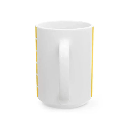 Flag of Conegliano (Italy) White Coffee Mug - Go Mug Yourself