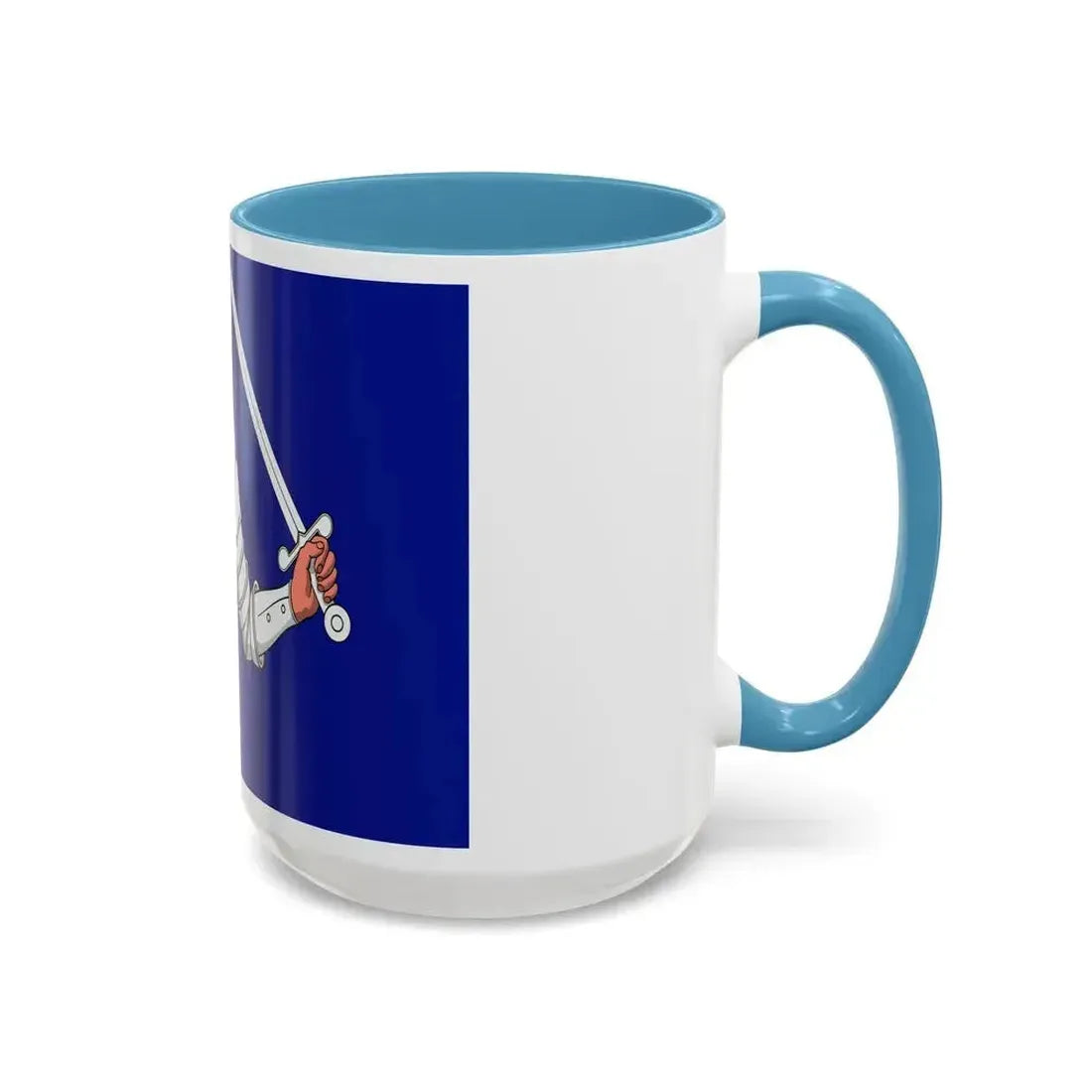 Flag of Connacht Ireland - Accent Coffee Mug - Go Mug Yourself